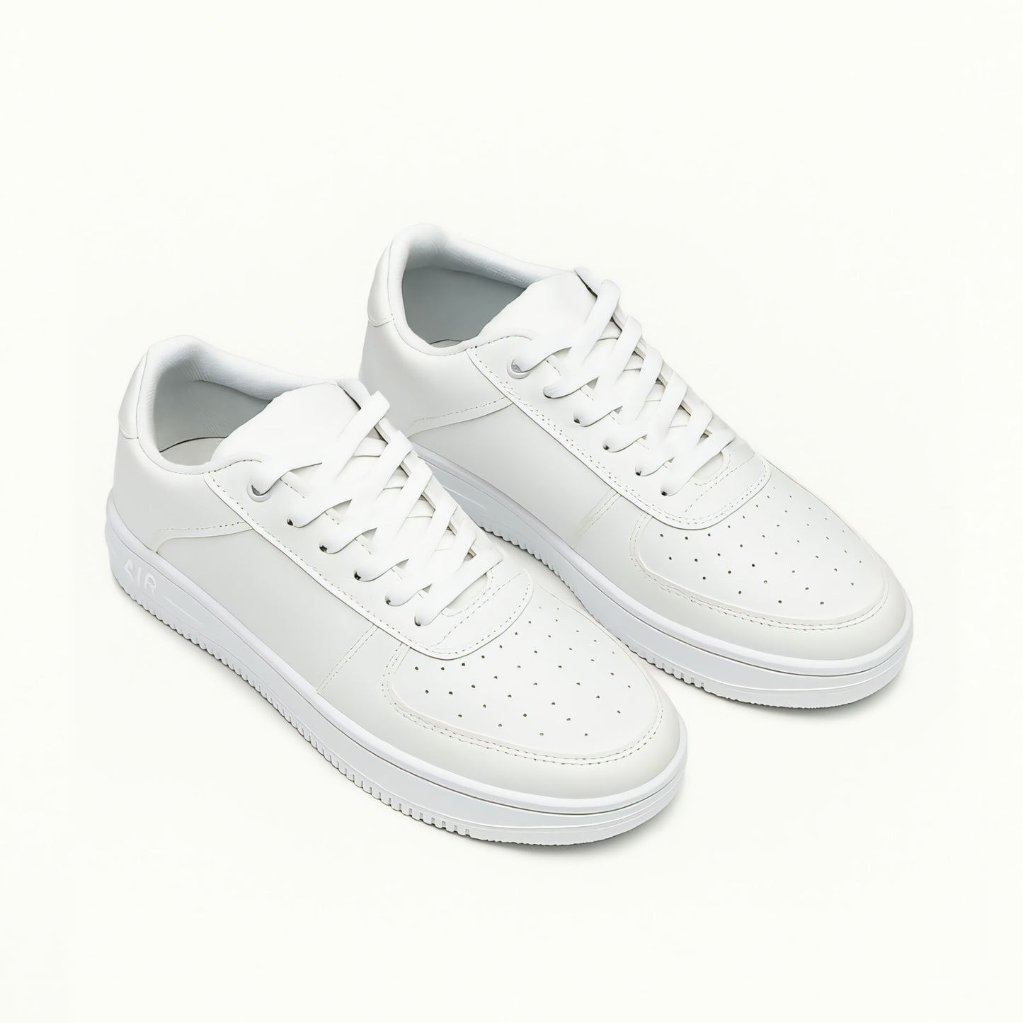Nextfly Premium White Classic Sneakers – Casual Shoes