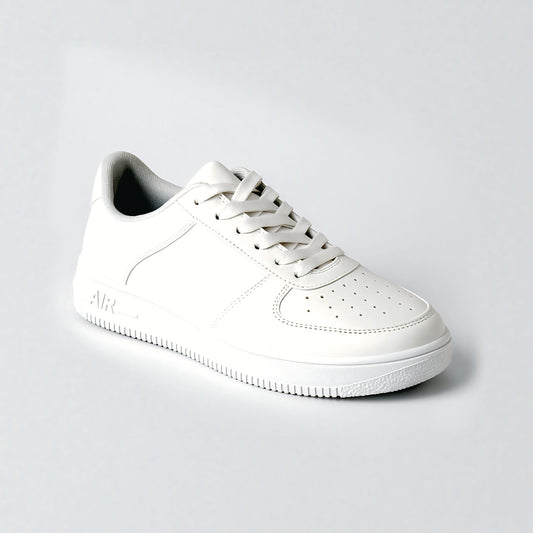 Nextfly Premium White Classic Sneakers – Casual Shoes